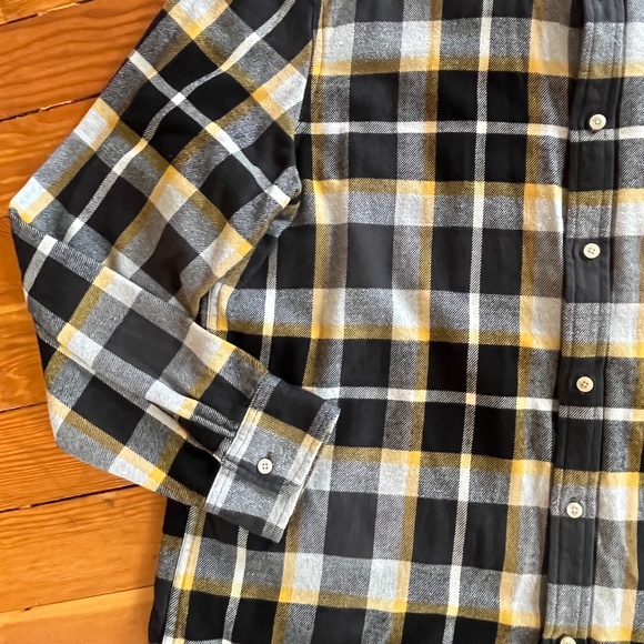 Men'sThe North Face 100% Cotton Flannel Plaid Button Up Sz XL - Picture 3 of 10